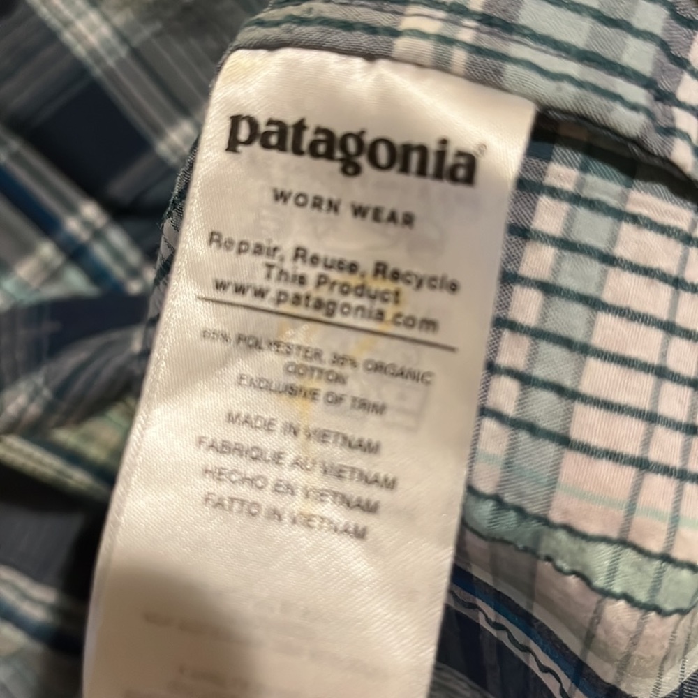 Patagonia Button Down Large - image 5